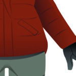 Gloves or mittens — Mittens are generally warmer than gloves. Make sure they’re waterproof if you’ll be handling snow.