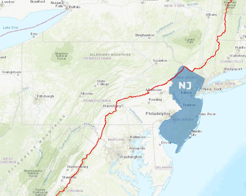 Best Appalachian Trail Maps www npssonipat