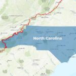 North Carolina map