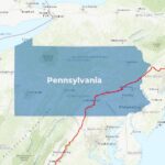 Pennsylvania map