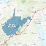 West Virginia map