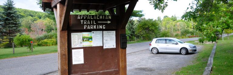 Appalachian Trail Trailhead Parking Area