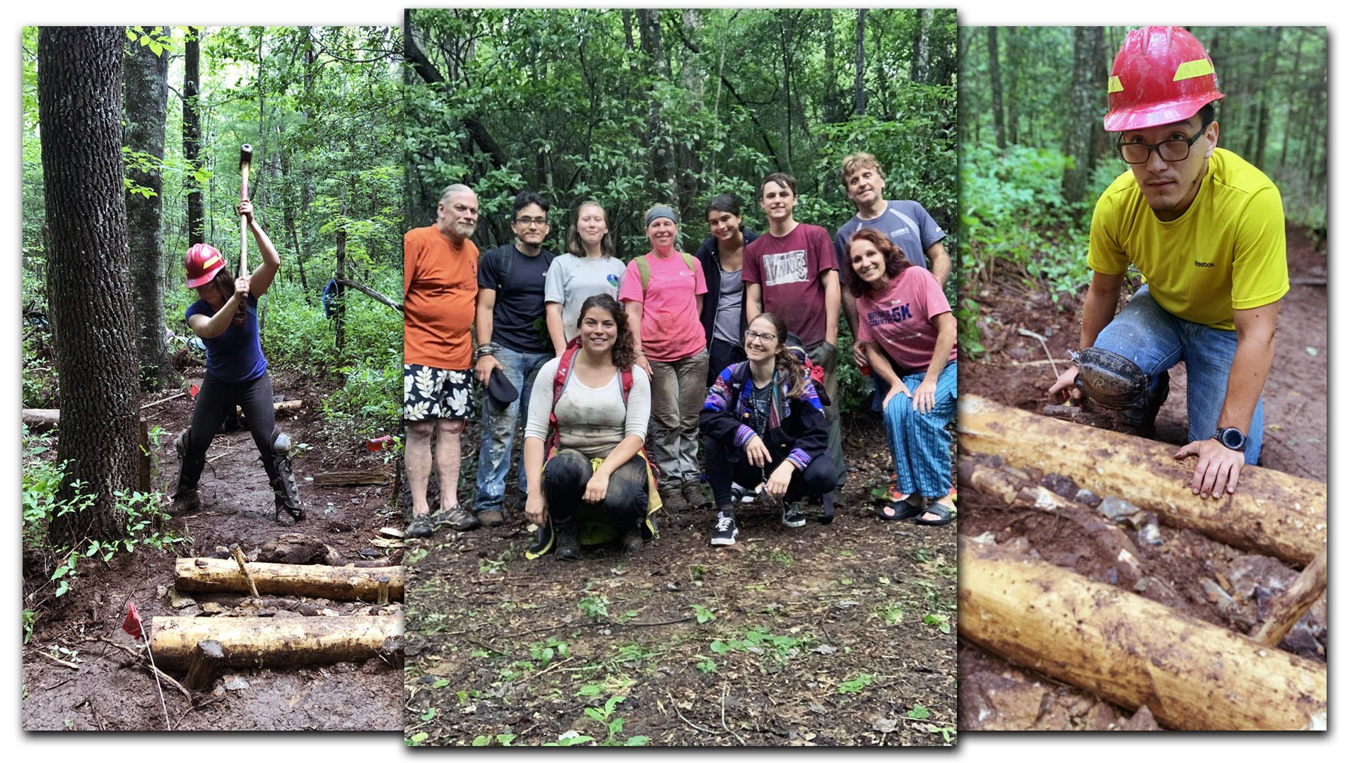 Trail Reroute Provides Hands-On Training - Appalachian Trail Conservancy