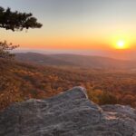 Sunset at Annapolis Rocks, Maryland. Photo by Charissa Hipp