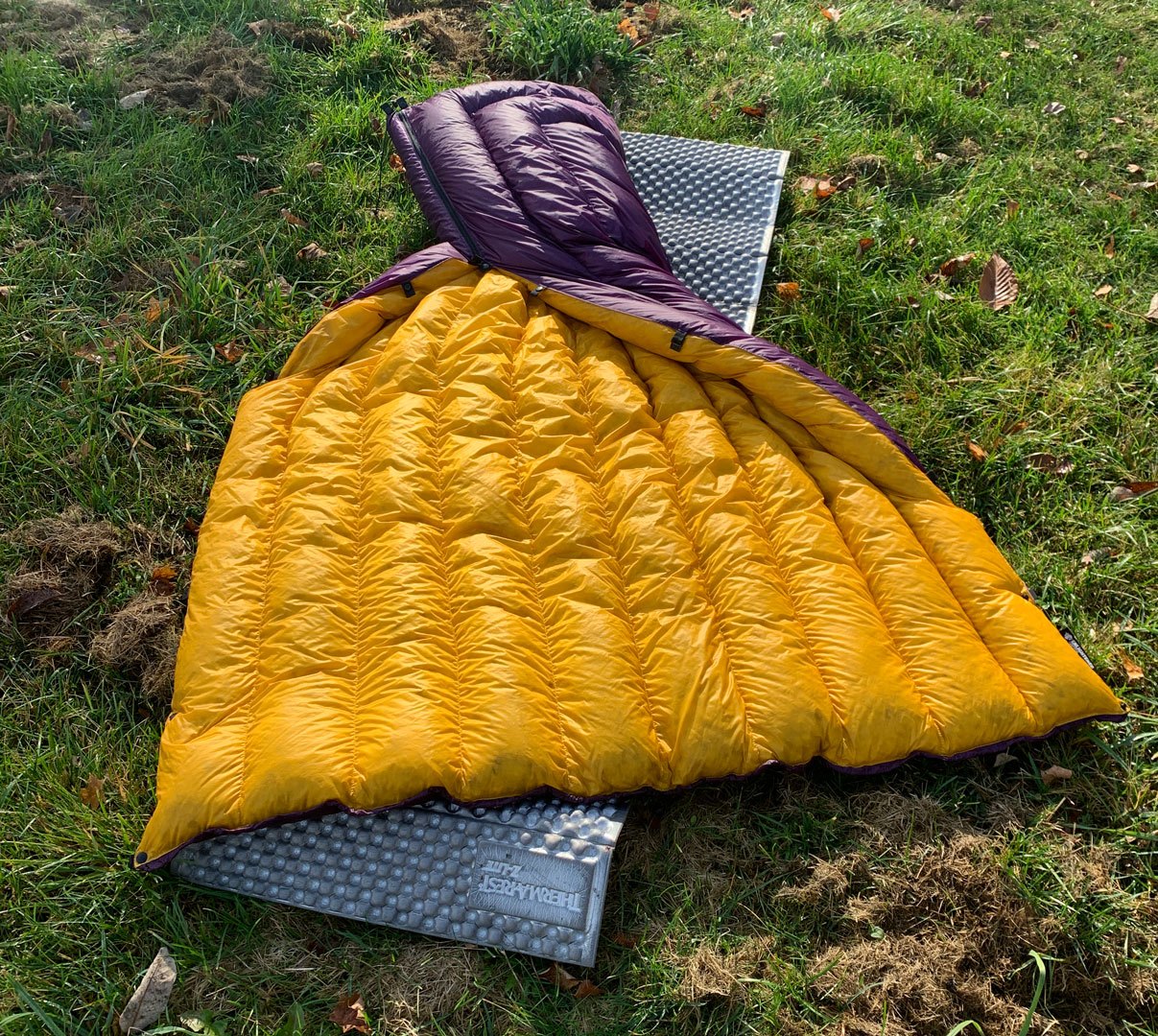 Backpacking quilt