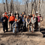 Nantahala Hiking Club volunteers recently completed the demolition of the Rock Gap Shelter.