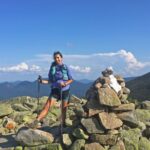 Dakota Jackson Trail Running in the White Mountains