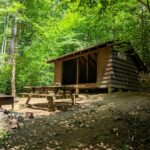 Brown Mountain Creek Shelter. Photo by Mills Kelly