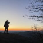 Sunset on Big Cedar Mountain. Photo by Rachel Spiker