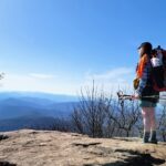 Miles of views from Blood Mountain. Photo by Beulah "Bad Bat" Cannon