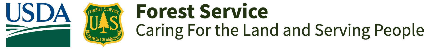 USDA-US Forest Service Joint Logos with Slogan