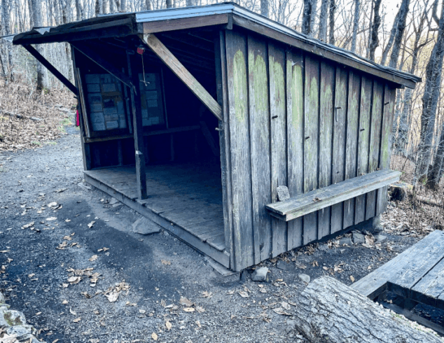 old Rock Gap Shelter