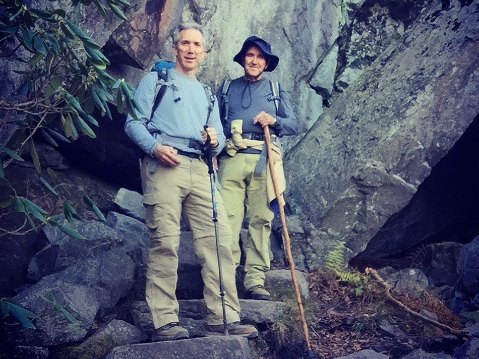 Chris Smith and Curtis Smith near Mt. Rogers, Virginia