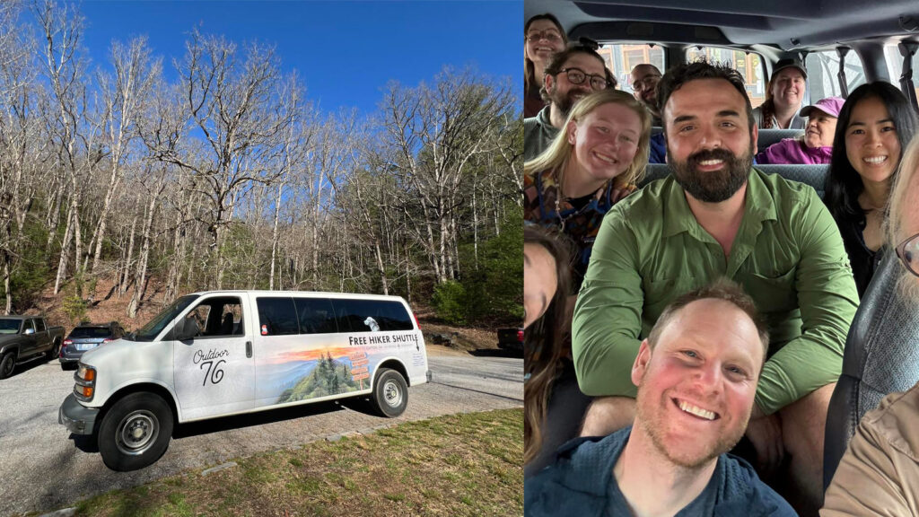 Outdoor 76’s Volunteer Hiker Shuttle