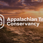 The Appalachian Trail Conservancy's new logo, which includes the logo mark and "Appalachian Trail Conservancy."