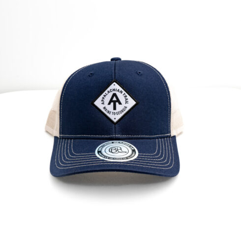 Trucker hat with AT Maine to Georgia diamond logo
