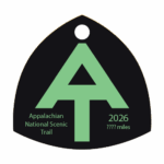 ATC Hangtag with black background and light green text