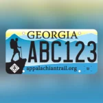 Georgia License Plate