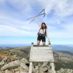 NOBO thru-hiker Alejandra “Cheddar Dogg” Euresti