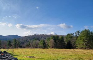View of Furnace Brook Forest property from a local farm.